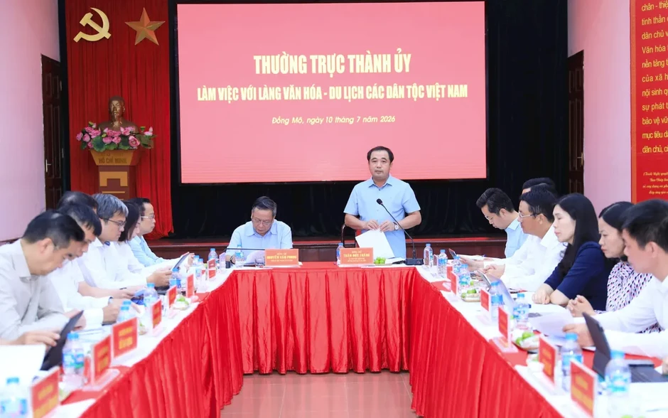 Bí thư Thành ủy Hà Nội: Xây dựng Làng Văn hóa các dân tộc Việt Nam thành điểm đến tầm cỡ quốc tế Bí thư Thành ủy Hà Nội: Xây dựng Làng Văn hóa các dân tộc Việt Nam thành điểm đến tầm cỡ quốc tế
