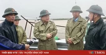 Bí thư Tỉnh ủy Quảng Ninh chỉ đạo khắc phục hậu quả bão số 1