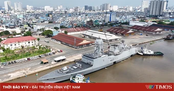 Biên đội tàu Hải quân Ấn Độ thăm TP Hồ Chí Minh