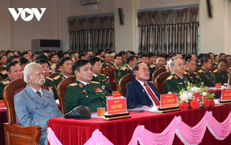 Binh đoàn 15 đón nhận danh hiệu Anh hùng Lực lượng vũ trang nhân dân lần thứ hai Binh đoàn 15 đón nhận danh hiệu Anh hùng Lực lượng vũ trang nhân dân lần thứ hai