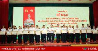 Binh đoàn 20: Lan tỏa sức mạnh tư tưởng qua Hội thi Báo cáo viên và Cuộc thi chính luận