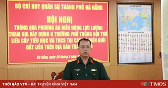 Bộ CHQS thành phố Đà Nẵng điều động lực lượng xây dựng 6 trường nội trú tại các xã biên giới
