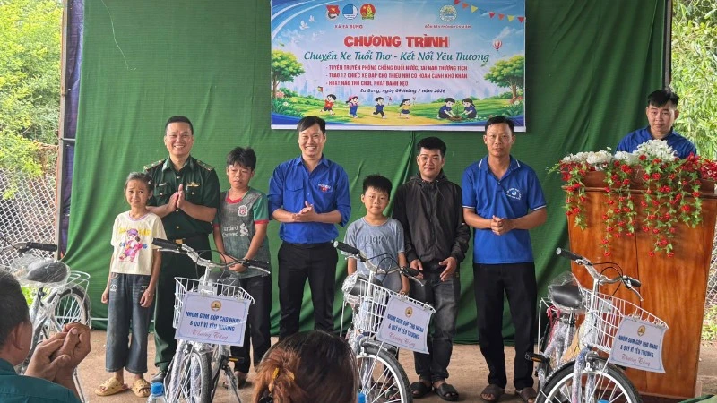 Bộ đội Biên phòng Đắk Lắk đẩy mạnh hoạt động an sinh xã hội, tuyên truyền pháp luật