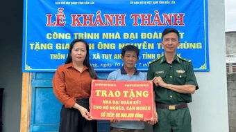 Bộ đội Biên phòng Đắk Lắk đẩy mạnh hoạt động an sinh xã hội, tuyên truyền pháp luật