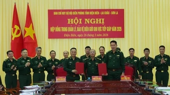 Bộ đội Biên phòng Điện Biên, Sơn La, Lai Châu tăng cường phối hợp quản lý, bảo vệ biên giới tiếp giáp