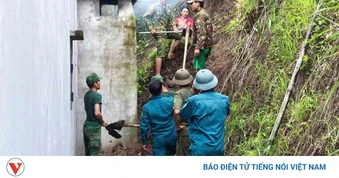 Bộ đội Biên phòng Lai Châu cứu thành công 3 người mắc kẹt giữa dòng lũ
