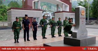 Bộ đội Biên phòng Lai Châu phối hợp tuần tra liên hợp biên giới Việt Nam - Trung Quốc