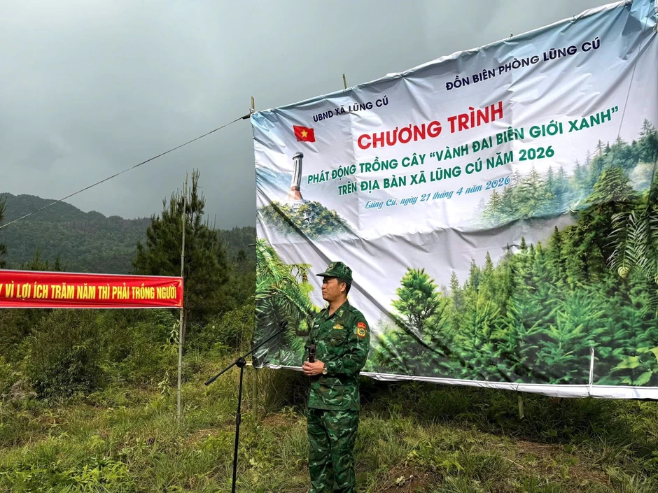 Bộ đội Biên phòng phát động chương trình trồng cây ‘Vành đai biên giới xanh’