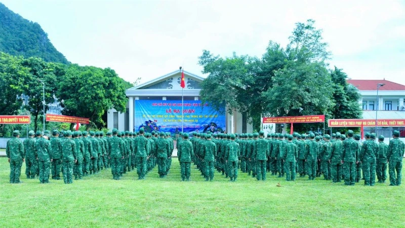 Bộ đội Biên phòng tỉnh Nghệ An ra quân hỗ trợ xây dựng trường nội trú liên cấp các xã biên giới Bộ đội Biên phòng tỉnh Nghệ An ra quân hỗ trợ xây dựng trường nội trú liên cấp các xã biên giới