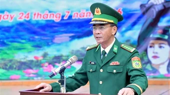 Bộ đội Biên phòng tỉnh Nghệ An ra quân hỗ trợ xây dựng trường nội trú liên cấp các xã biên giới