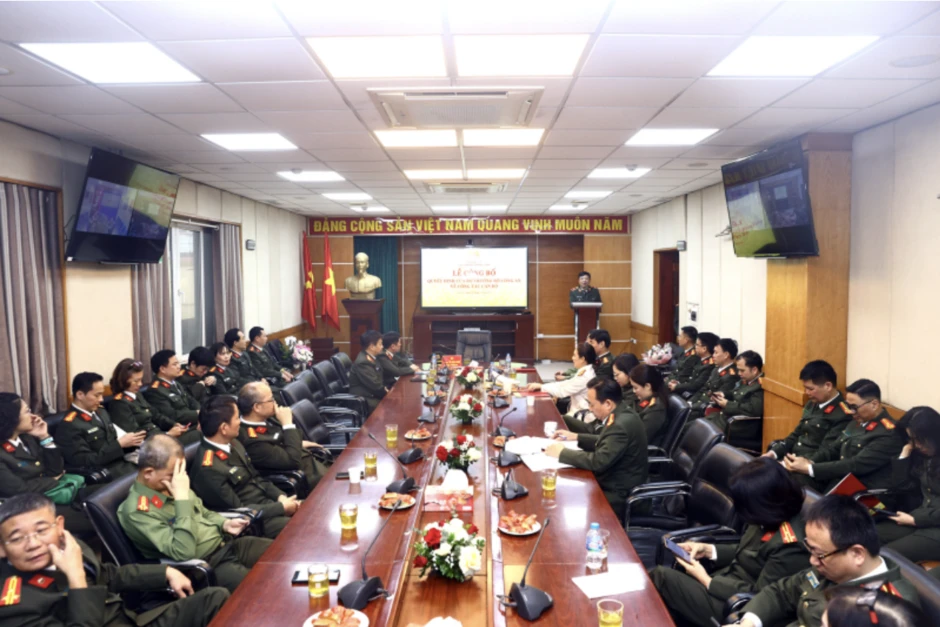 Bổ nhiệm Đại tá Nguyễn Thị Thu Hằng giữ chức Phó Cục trưởng Cục Truyền thông Công an nhân dân