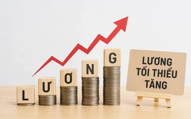Bộ Nội vụ đề xuất tăng lương tối thiểu vùng bình quân 7,8% từ ngày 1/1/2027 Bộ Nội vụ đề xuất tăng lương tối thiểu vùng bình quân 7,8% từ ngày 1/1/2027