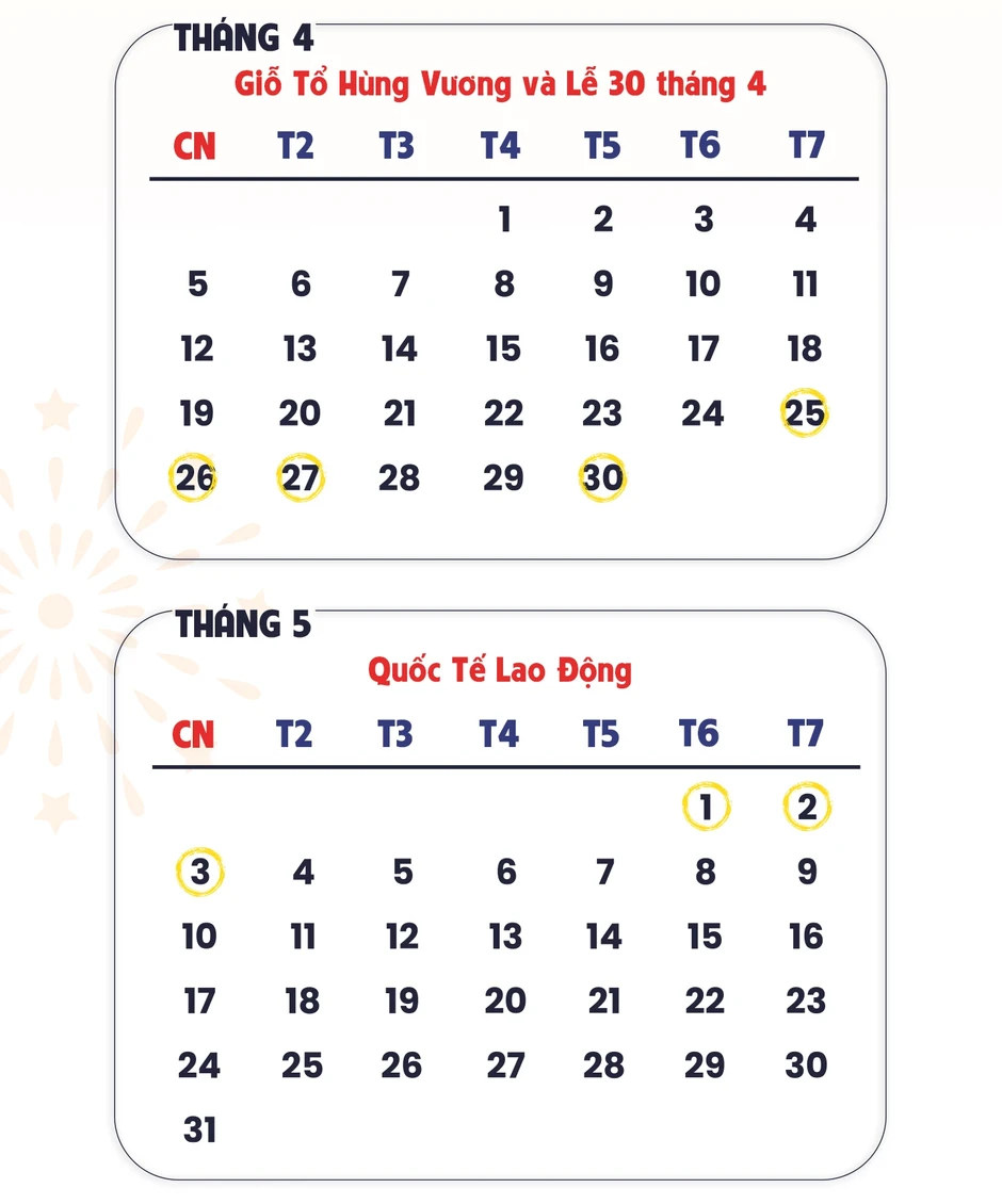 Bộ Nội vụ lên tiếng trước tin 'Giỗ Tổ và 30/4-1/5 được nghỉ 9 ngày' Bộ Nội vụ lên tiếng trước tin 'Giỗ Tổ và 30/4-1/5 được nghỉ 9 ngày'