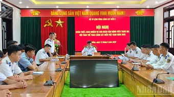 Bộ tư lệnh Vùng Cảnh sát biển 2 giao nhiệm vụ cho Đoàn vận động viên tham gia Hội thao Thể thao Cảnh sát biển năm 2026