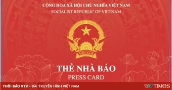 Bộ Văn hóa, Thể thao và Du lịch ban hành mẫu thẻ nhà báo mới