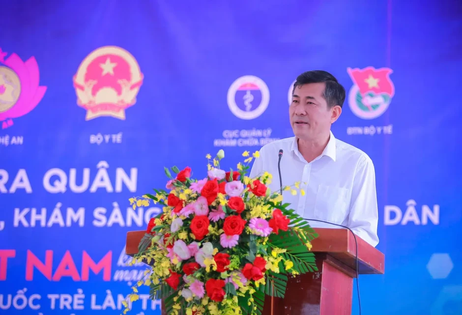 Bộ Y tế, tỉnh Nghệ An tổ chức Lễ ra quân Chiến dịch khám sức khỏe, sàng lọc toàn dân năm 2026 Bộ Y tế, tỉnh Nghệ An tổ chức Lễ ra quân Chiến dịch khám sức khỏe, sàng lọc toàn dân năm 2026
