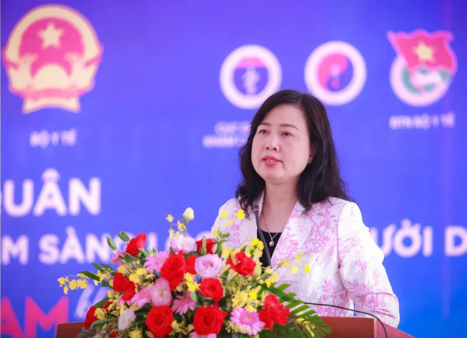 Bộ Y tế, tỉnh Nghệ An tổ chức Lễ ra quân Chiến dịch khám sức khỏe, sàng lọc toàn dân năm 2026 Bộ Y tế, tỉnh Nghệ An tổ chức Lễ ra quân Chiến dịch khám sức khỏe, sàng lọc toàn dân năm 2026
