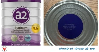 Bộ Y tế yêu cầu rà soát, thu hồi 3 lô sữa a2 Platinum Premium cho trẻ nhỏ