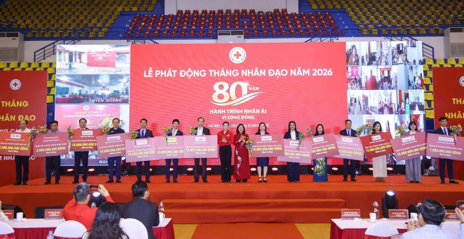 Bước tiến của công tác nhân đạo