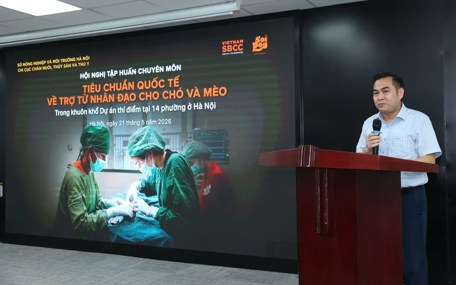 Bước tiến quan trọng trong xây dựng hệ thống thú y nhân đạo