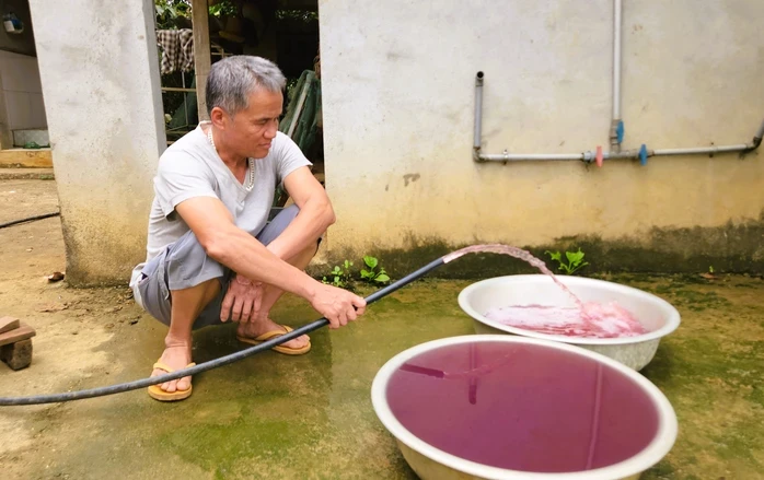 C05 - Bộ Công an vào cuộc vụ nước giếng khoan nhà dân đổi màu tím bất thường C05 - Bộ Công an vào cuộc vụ nước giếng khoan nhà dân đổi màu tím bất thường
