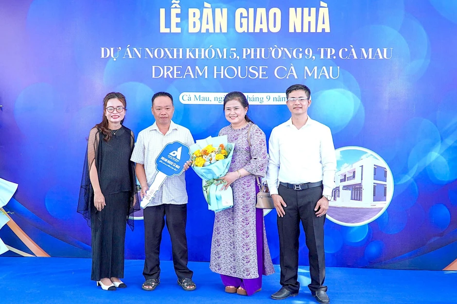 Cà Mau bàn giao hơn 100 căn nhà ở xã hội thuộc Dự án Dream House Cà Mau bàn giao hơn 100 căn nhà ở xã hội thuộc Dự án Dream House