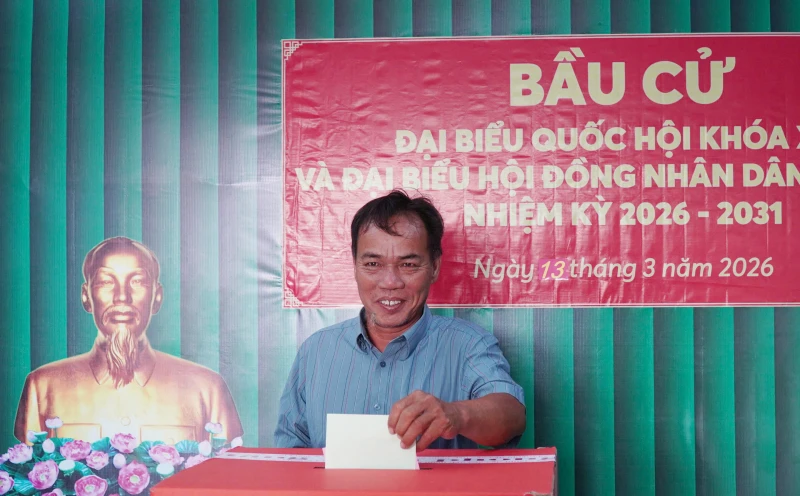 Cà Mau: Bầu cử sớm ở đảo Hòn Khoai và Hòn Chuối Cà Mau: Bầu cử sớm ở đảo Hòn Khoai và Hòn Chuối