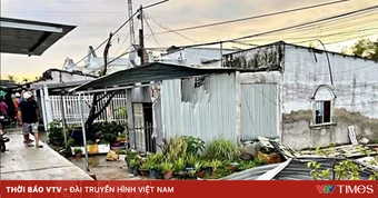 Cà Mau hỗ trợ 80 triệu đồng cho hộ dân có nhà bị sập do dông, lốc