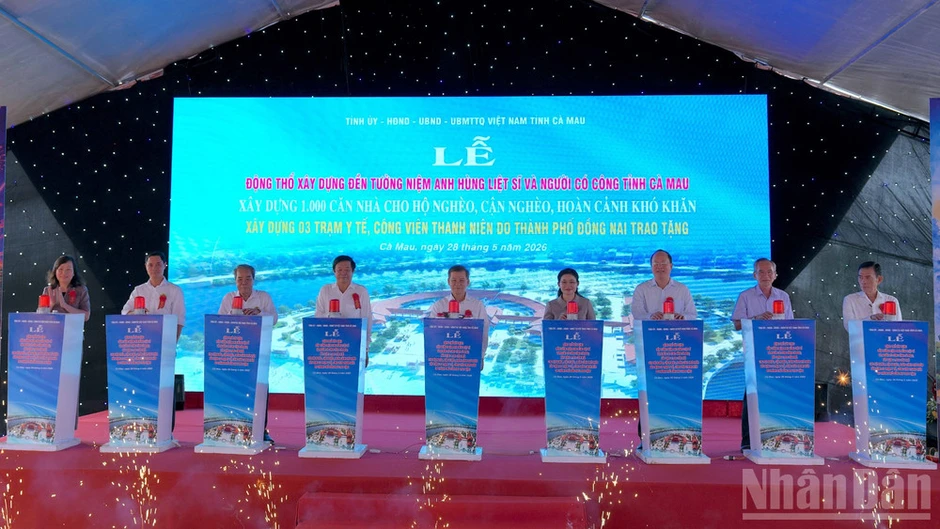 Cà Mau triển khai chuỗi công trình ý nghĩa về lịch sử và an sinh xã hội Cà Mau triển khai chuỗi công trình ý nghĩa về lịch sử và an sinh xã hội