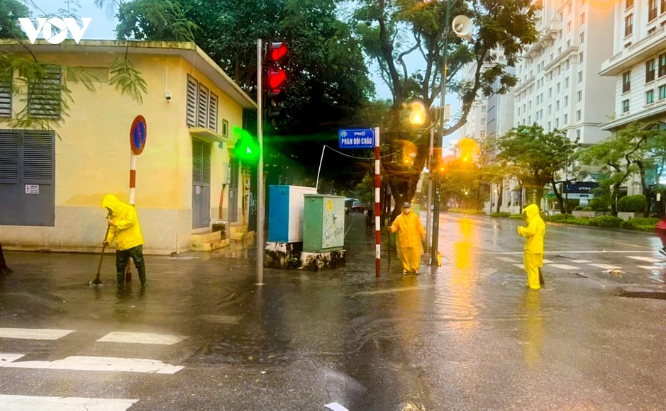 Các dự án chống ngập khẩn cấp ở Hà Nội bước đầu phát huy hiệu quả Các dự án chống ngập khẩn cấp ở Hà Nội bước đầu phát huy hiệu quả