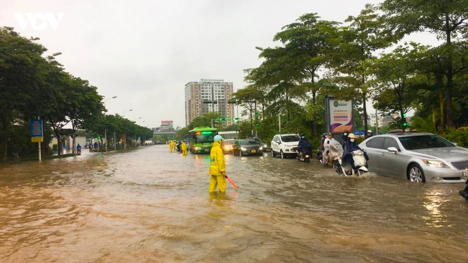 Các dự án chống ngập khẩn cấp ở Hà Nội bước đầu phát huy hiệu quả Các dự án chống ngập khẩn cấp ở Hà Nội bước đầu phát huy hiệu quả