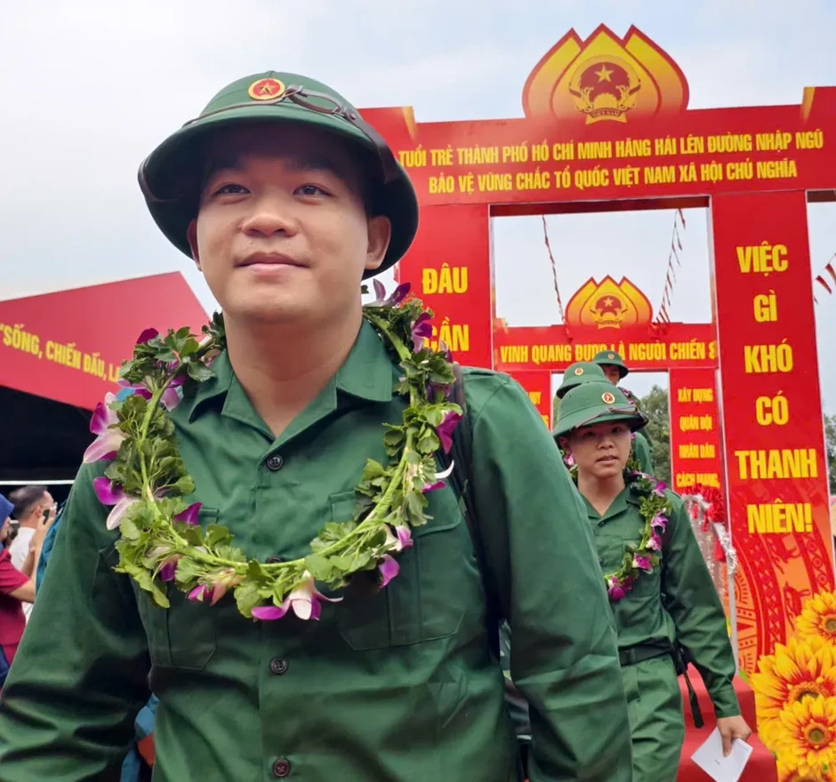 Các tân binh sẵn sàng nhận và hoàn thành tốt mọi nhiệm vụ được giao Các tân binh sẵn sàng nhận và hoàn thành tốt mọi nhiệm vụ được giao