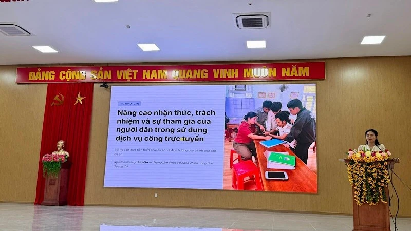 Cải thiện điều kiện tiếp cận dịch vụ công trực tuyến cho người dân vùng sâu, vùng xa, vùng đồng bào dân tộc thiểu số tỉnh Quảng Trị Cải thiện điều kiện tiếp cận dịch vụ công trực tuyến cho người dân vùng sâu, vùng xa, vùng đồng bào dân tộc thiểu số tỉnh Quảng Trị