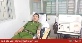Cán bộ Công an xã vượt gần 90km hiến tiểu cầu giúp bệnh nhân qua cơn nguy kịch