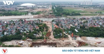 Cận cảnh đại công trường cầu Tứ Liên tăng tốc về đích trước Hội nghị APEC 2027