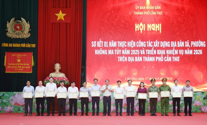 Cần Thơ: 25 địa phương đạt xã, phường không ma túy