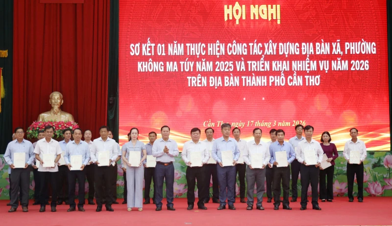 Cần Thơ: 25 địa phương đạt xã, phường không ma túy