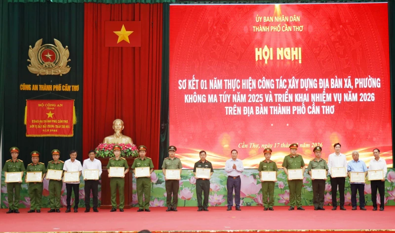 Cần Thơ: 25 địa phương đạt xã, phường không ma túy
