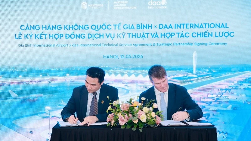Cảng hàng không Quốc tế Gia Bình ký Hợp đồng Dịch vụ kỹ thuật và Hợp tác chiến lược để chuẩn bị cho công tác vận hành