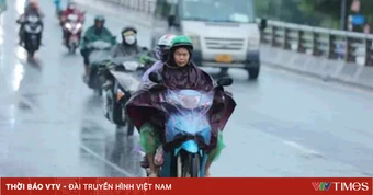 Cảnh báo mưa dông kèm lốc sét, mưa đá khu vực Hà Nội