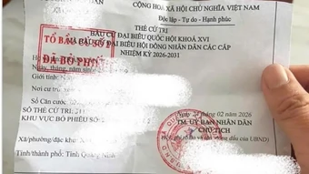 Cảnh báo nguy cơ lộ thông tin cá nhân khi đăng thẻ cử tri lên mạng xã hội