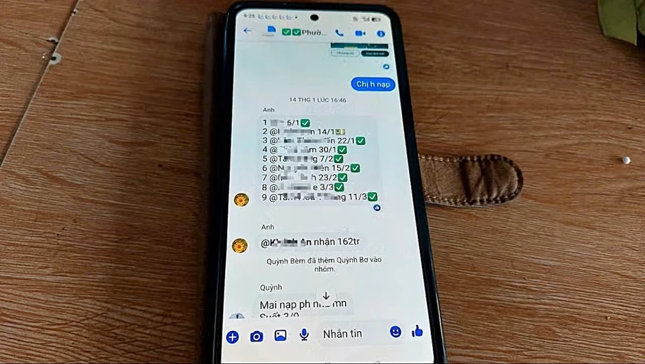 Cảnh báo rủi ro phường hụi online