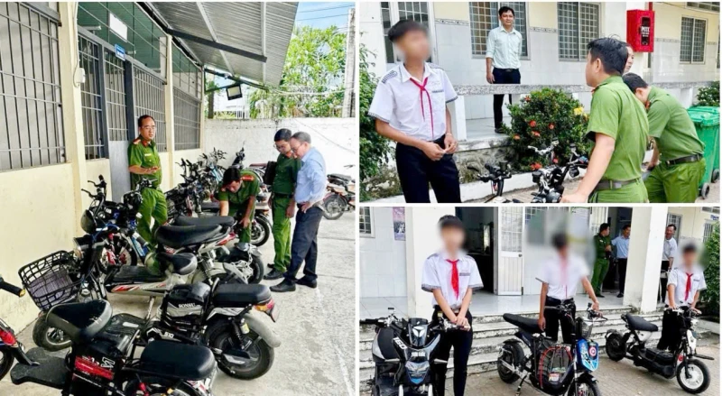 Cảnh báo tình trạng học sinh sử dụng xe “độ, chế” nguy cơ mất ATGT Cảnh báo tình trạng học sinh sử dụng xe “độ, chế” nguy cơ mất ATGT