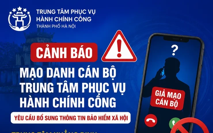 Cảnh báo việc giả mạo cán bộ yêu cầu bổ sung thông tin bảo hiểm xã hội Cảnh báo việc giả mạo cán bộ yêu cầu bổ sung thông tin bảo hiểm xã hội