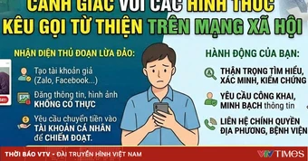 Cảnh giác các hình thức kêu gọi từ thiện trên mạng xã hội để trục lợi