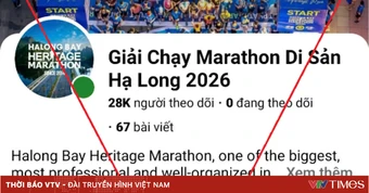 Cảnh giác fanpage giả mạo giải chạy Marathon Quốc tế di sản Hạ Long để lừa đảo