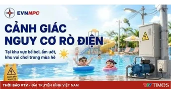 Cảnh giác nguy cơ rò điện tại bể bơi, khu vui chơi mùa hè