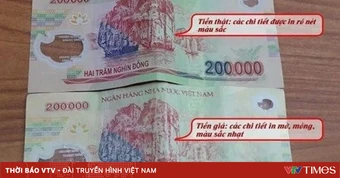 Cảnh giác với thủ đoạn lưu hành tiền giả mệnh giá 200.000 đồng
