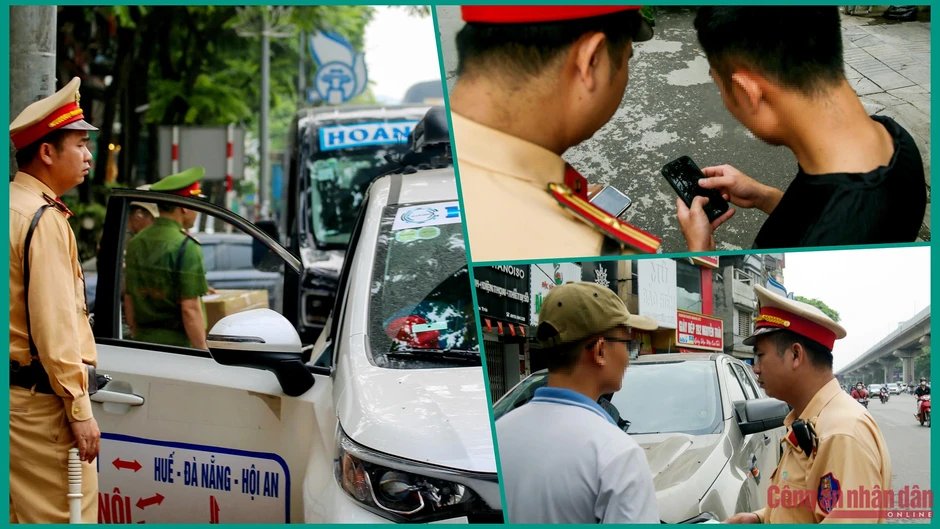 Cảnh sát bay Flycam kết hợp mắt thần AI xử lý dừng, đỗ xe sai quy định