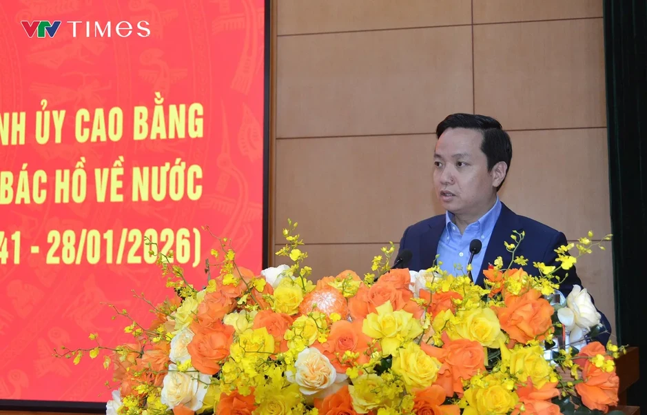Cao Bằng tổ chức sơ kết chuỗi hoạt động kỷ niệm 85 năm ngày Bác Hồ về nước Cao Bằng tổ chức sơ kết chuỗi hoạt động kỷ niệm 85 năm ngày Bác Hồ về nước
